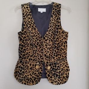 Cache leopard vest